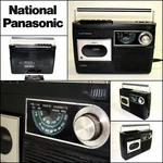National Panasonic RQ-516S Radio Cassette Player Boombox. Fixed Price $54.30.