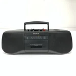 Sony CFS-B15 Boom Portable Am-fm Stereo Radio W/ Cassette Black Tested. Fixed Price $35.99.