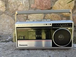 Vintage Mini Radio National Panasonic RX-1822 Cassette Player. Fixed Price $125.00.