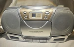 Vintage Koss PC36 Am/fm Radio Cd & Cass Stereo Boombox -silver Gold *read. Fixed Price $65.00.