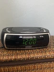 Jensen JCR-322 Modern Home Cd Tabletop Am/fm Radio Player Dual Alarm Clock. Fixed Price $30.00.