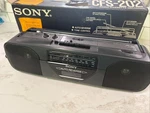 Vtg 80S Sony Boombox Am Fm Radio Cassette Player CFS-202 Tested Vgc See Pics. Fixed Price $37.48.