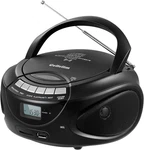 Portable Cd Players For Home, Boombox With Am/fm Stereo Radio, Bluetooth, Usb. Fixed Price $89.99.