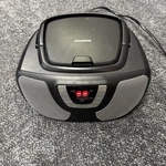 Vintage Sylvania Boombox SRCD1025-BLACK Portable Led Player Am Fm Radio Euc!. Fixed Price $15.00.