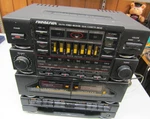 Vintage Soundesign Am/fm Stereo Receiver Dual Cassette Decks 5834BLK - Works. Fixed Price $79.95.