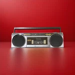 Vintage Sears SR2000 Series Am Fm Boombox Radio Stereo Cassette Player Tested. Fixed Price $89.99.