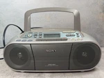 Vintage Sony CFD-S01 Boombox Cd Radio Cassette Player Portable Stereo Tested. Fixed Price $44.99.