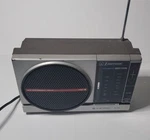 Vintage Emerson Slim Line Am/fm Portable Radio Model P3807 It Works. Fixed Price $20.00.