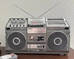 Philips D-8714 Boombox Radio Cassette Recorder. Fixed Price $1450.00.
