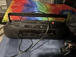 Emerson Dual Cassette Boombox AC2332. Fixed Price $30.00.