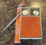 Vintage Jc Penney Handheld Solid State Transistor Am Fm Radio Receiver. Fixed Price $22.99.