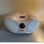 Barbie BE-652 Portable Boombox Cd Player Am/fm Radio Aux Pink Tested Working. Fixed Price $75.00.