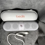 Beats Pill Portable Speaker White B0513 With Case Tested Works. Fixed Price $30.99.