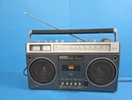 Sony CF-530 Boombox 1980 Vintage Cassette Radio Made Japan. Fixed Price $159.49.