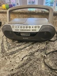 Sony CFD-S05 Boombox Cd Radio Cassette Player Recorder Portable With Tested. Fixed Price $65.00.