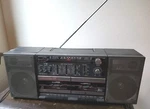 Vintage General Electric 3-5672A Stereo Boombox Portable Dubbing System. Fixed Price $59.95.