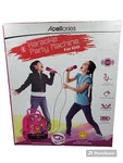New Unopened Acellories Karaoke Machine For Kids W/ 2 Microphones Cable & Strap. Fixed Price $55.00.