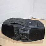 Sony CFD-V15 Boombox Am/fm Radio Cassette Tape Cd Player Mega Bass Tested Works!. Fixed Price $49.95.