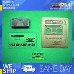 Uscp 24A025 1/24 Sharp GF-9191 Boombox Resn Kit And Photo-etched Parts. Fixed Price $26.99.