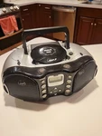 Rca Twin Bass RCD155B Portable Boombox Fm/am/cd Stereo Radio - Tested. Fixed Price $19.70.