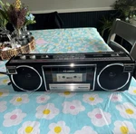 Panasonic Ambience FM25 Am/fm Boombox Radio And Cassette Deck. Good Condition.. Fixed Price $55.00.