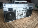 Sanyo (M-X920K) Vintage Boombox With Cord And Manual. For Parts Only!. Fixed Price $715.00.