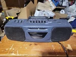 Magnavox AQ5130/17 Boombox Radio Tape Player, Works Good. Fixed Price $26.25.