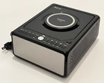 Gelielim Cd Player Alarm Clock Radio Boombox Wireless Bluetooth Charger LC-10W. Fixed Price $49.99.