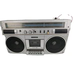 Vintage Sanyo Boombox M9830K Am/fm Cassette Tape Deck Ghettoblaster - For Parts. Fixed Price $68.87.