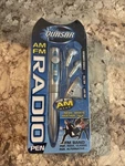 Quasar Radio Pen Am Fm Stereo Earbuds Silver Model QP-6 Factory Sealed. Fixed Price $17.84.