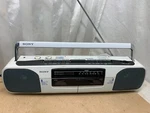 Sony CFS-W303 Vintage Am/fm Radio Dual Cassette Tape Player Recorder Boombox. Fixed Price $23.95.