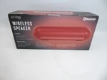 Vibe Portable Wireless Stereo Bluetooth Speaker DG-478 Red Nib. Fixed Price $14.00.