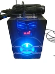 Technical Pro WASP420 Portable Rechargeable Bluetooth Speaker W/led's+microphone. Fixed Price $34.99.
