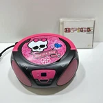Rare-mattel Monster High Cd Player Radio Boombox 2013 Model 56049 Portable. Fixed Price $99.99.