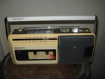 Sony CFM-140 Am/fm Radio Cassette Player Recorder Boombox Cream White Works Vtg. Fixed Price $59.95.