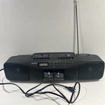 Sony CFS-W504 Am/fm Radio Double Cassette Player-for Parts Repair. Fixed Price $19.99.