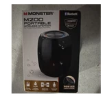 Monster M200 Portable Bluetooth IPX4 Rgb Led Pair Two Speakers Black. Fixed Price $20.00.