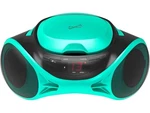 Supersonic SC-726BT Portable Cd Player Am/fm Radio Bluetooth Led Ac/dc Teal. Fixed Price $117.95.