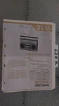 Sony CFS-55 Service Manual Original Repair Book Boombox Radio 30 Pages. Fixed Price $19.98.