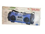 Roadstar RCR-4900 Cd-mc Cassette Radio Boombox. Fixed Price $159.99.
