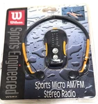 Digital Micro Am/fm Stereo Radio Sports Engineered By Wilson W/ Earphones Nib. Fixed Price $9.99.