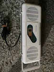 Vtg Realistic Boombox SCR-40 Am/fm Cassette, Intergrated Headphones Tested Works. Fixed Price $110.00.