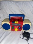 Playskool Hasbro Boombox Radio Tape Player 1997 Vintage Working Toy. Fixed Price $70.00.