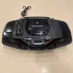 Philips Cd Radio Cassette Recorder Boombox Digital Tuner Black AZ1574/17. Fixed Price $44.99.