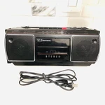 Vtg 90 Emerson Model CTR911C Boombox Am/fm Stereo Radio Cassette Recorder 5.D3. Fixed Price $37.51.
