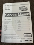 Philips AZ2010 Service Manual *original* SM16. Fixed Price $21.48.