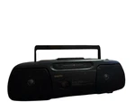Vintage Sanyo Am/fm Radio Cassette Recorder Model M-7012. Fixed Price $39.99.