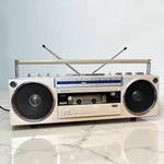 Sanyo MR-U4SX Stereo Radio Cassette Recorder 1981 Retro Jp. Fixed Price $278.99.
