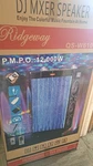 Ridgeway QS-W610 Dj Speaker Led Usb Waterfall Multicolor Professional. Fixed Price $1000.00.