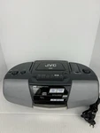 Jvc RC-BX25BK Boombox Stereo Portable Cd Cassette Tape Radio Tuner Am Fm Vintage. Fixed Price $30.00.